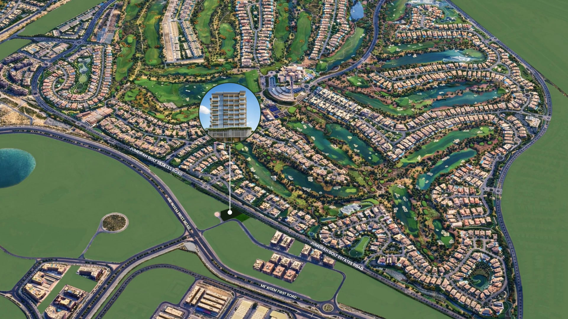 Golf Terrace Residences by Asak Real Estate Development, image 8 of 14. Render supplied by developer.