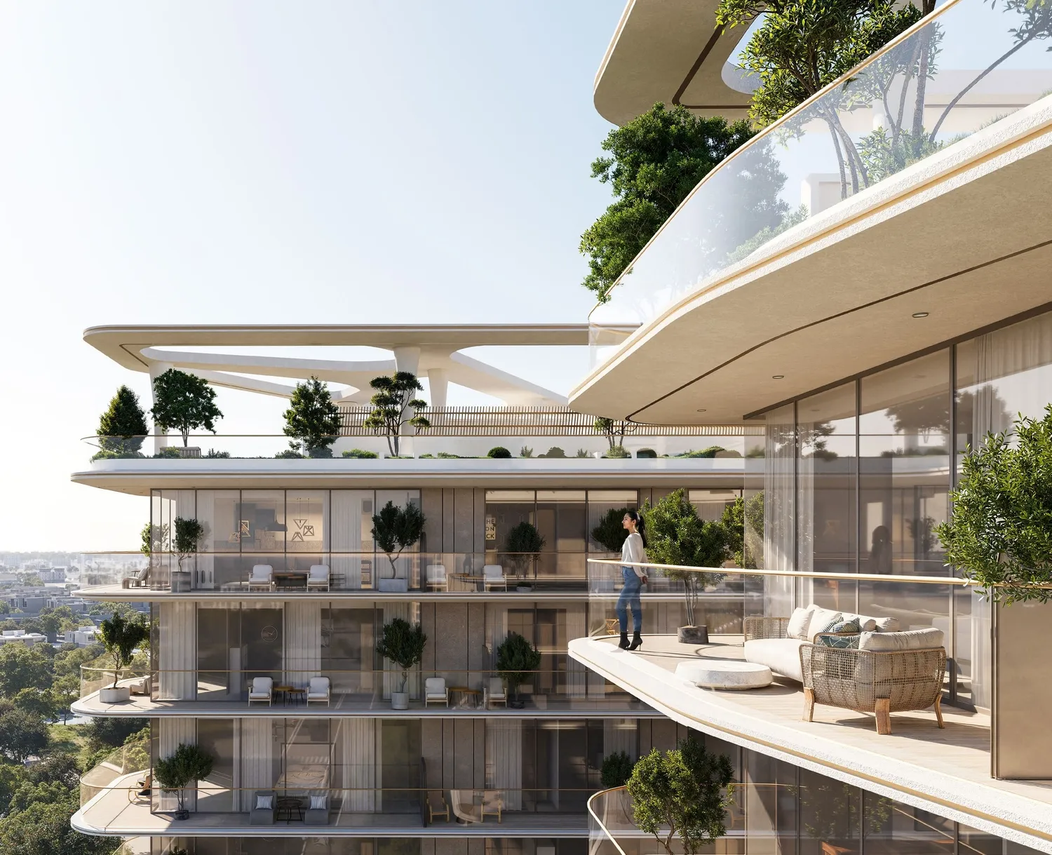 Enre Residence by Imtiaz, image 2 of 17. Render supplied by developer.
