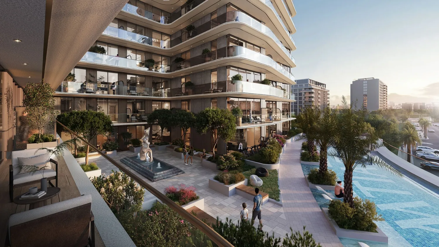 Enre Residence by Imtiaz, image 3 of 17. Render supplied by developer.