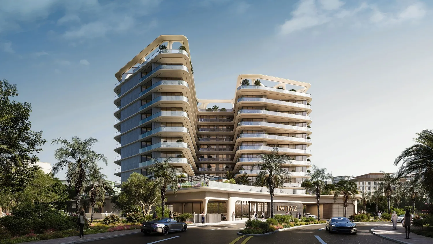 Enre Residence by Imtiaz, image 5 of 17. Render supplied by developer.
