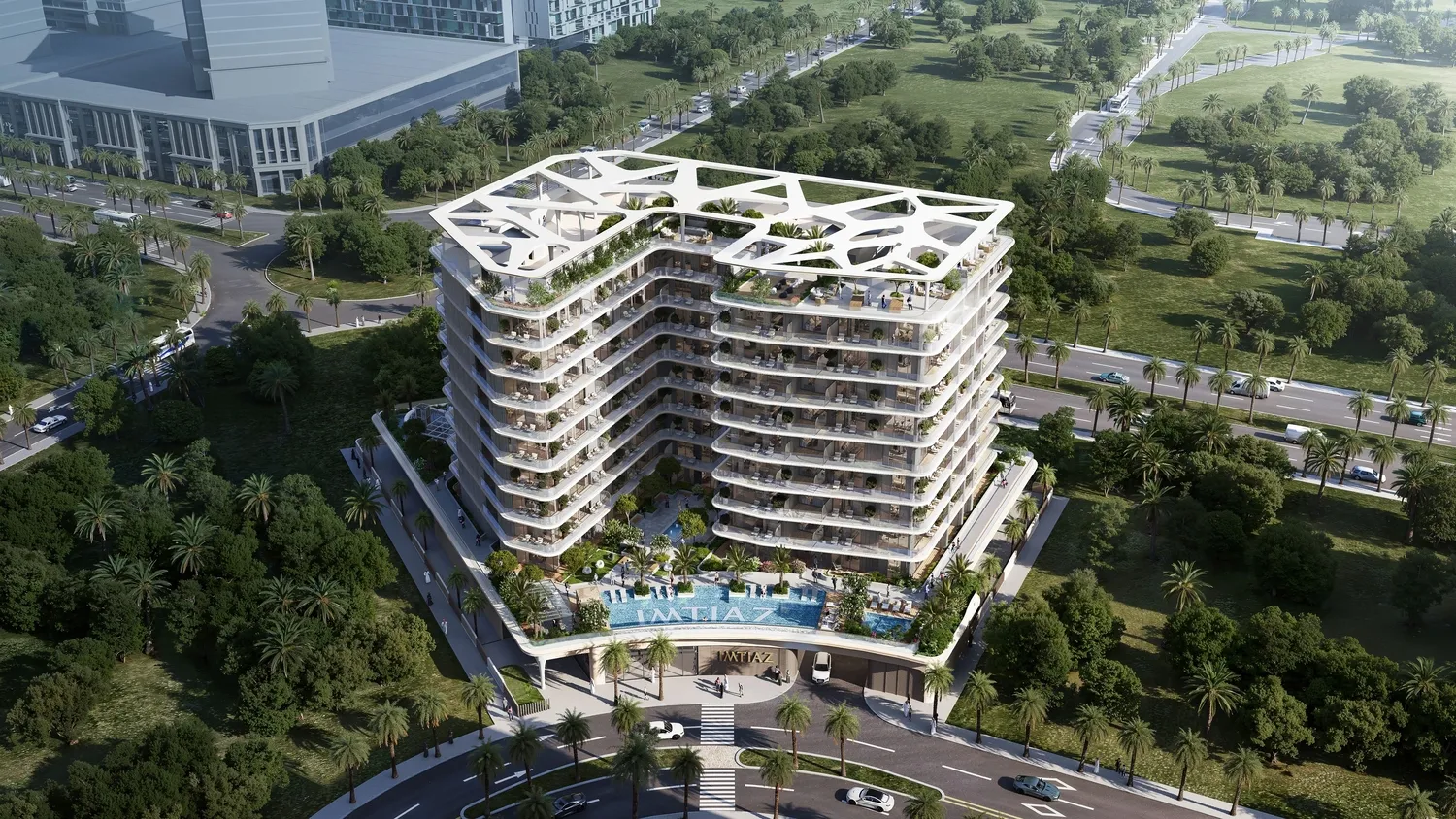Enre Residence by Imtiaz, image 6 of 17. Render supplied by developer.