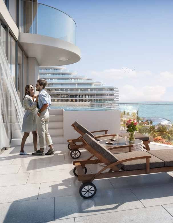 Bay Residences South by RAK Properties, image 3 of 9. Render supplied by developer.