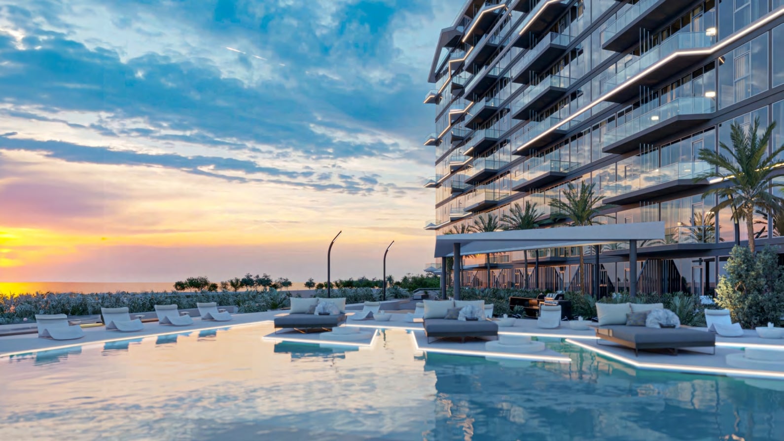 Edge Raha Island by RAK Properties, image 1 of 10. Render supplied by developer.
