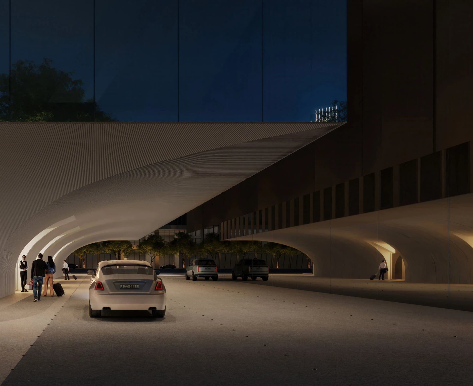Inaura Hotels & Residences Downtown by ARADA, image 3 of 27. Render supplied by developer.