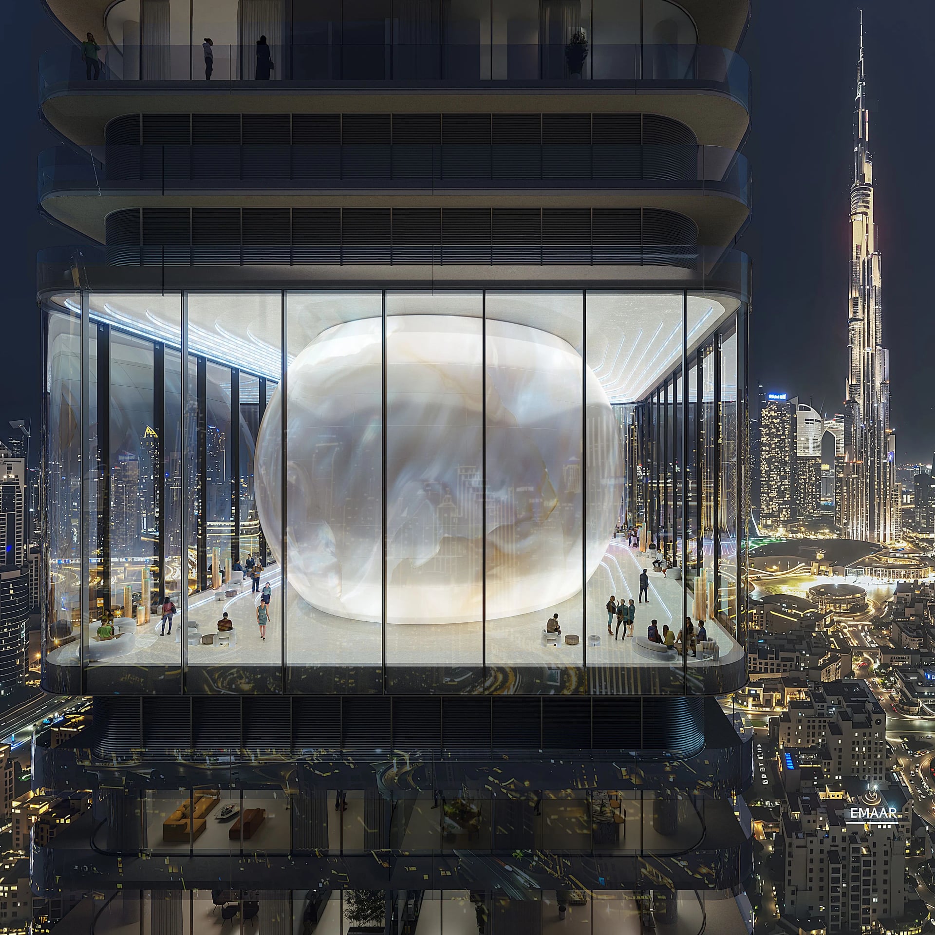 Inaura Hotels & Residences Downtown by ARADA, image 4 of 27. Render supplied by developer.