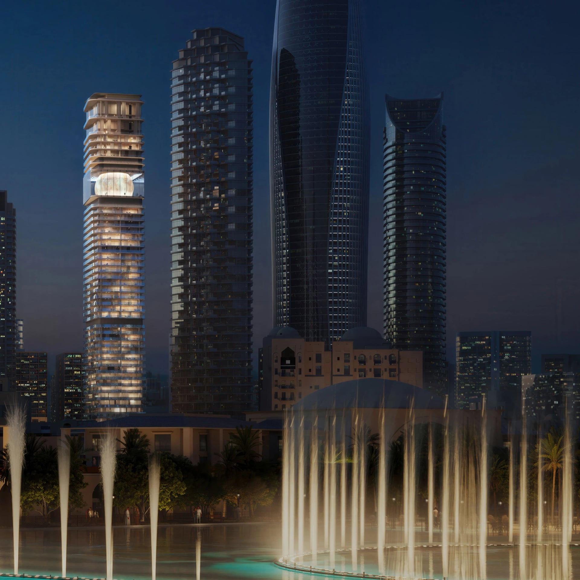 Inaura Hotels & Residences Downtown by ARADA, image 5 of 27. Render supplied by developer.