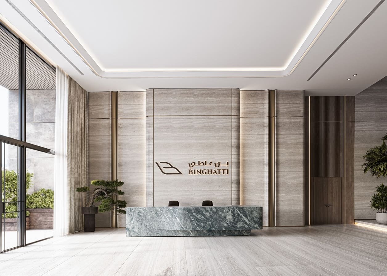 Binghatti Pinnacle, image 6 of 7. Render supplied by developer.