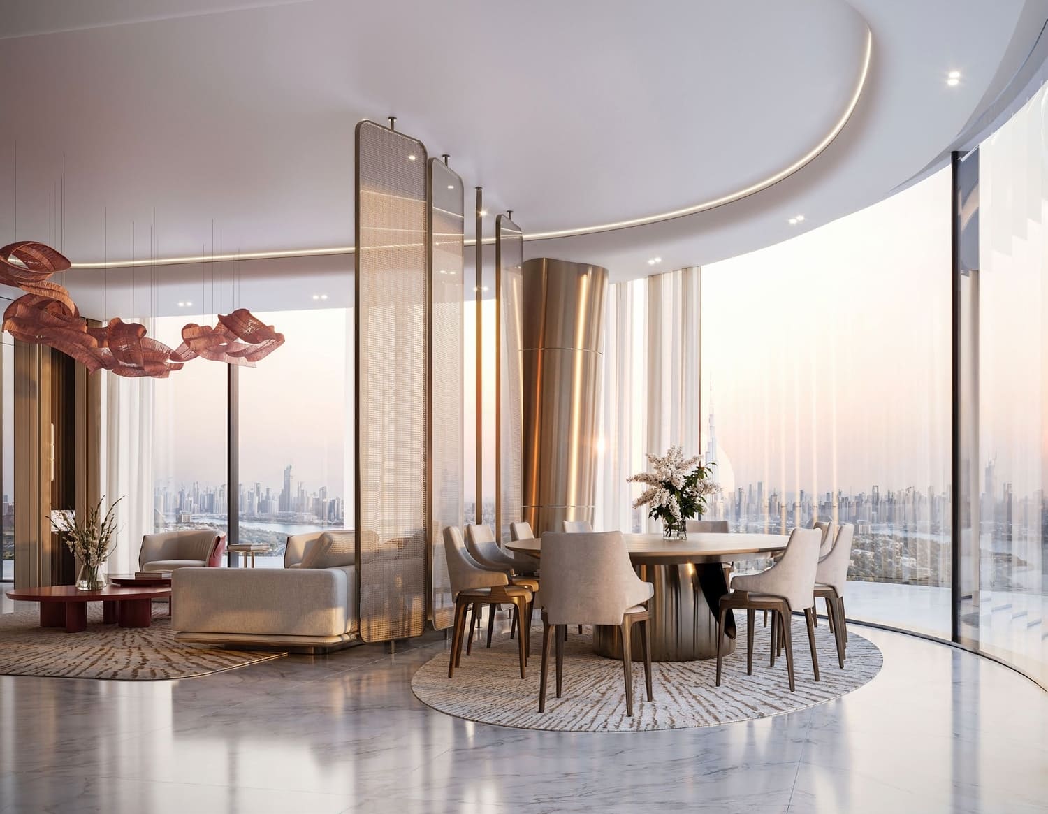Binghatti Skyblade, image 5 of 14. Render supplied by developer.