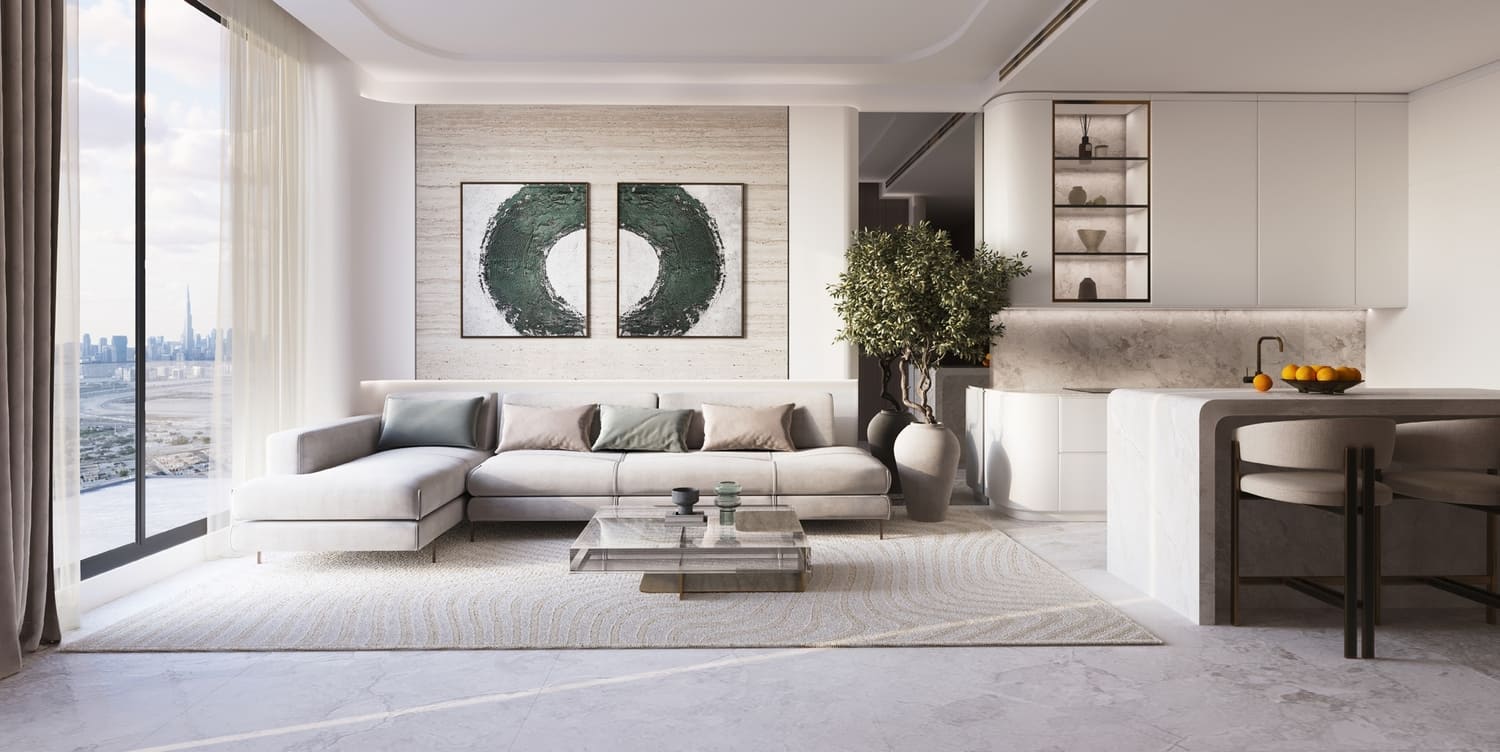 Binghatti Pinnacle, image 3 of 7. Render supplied by developer.