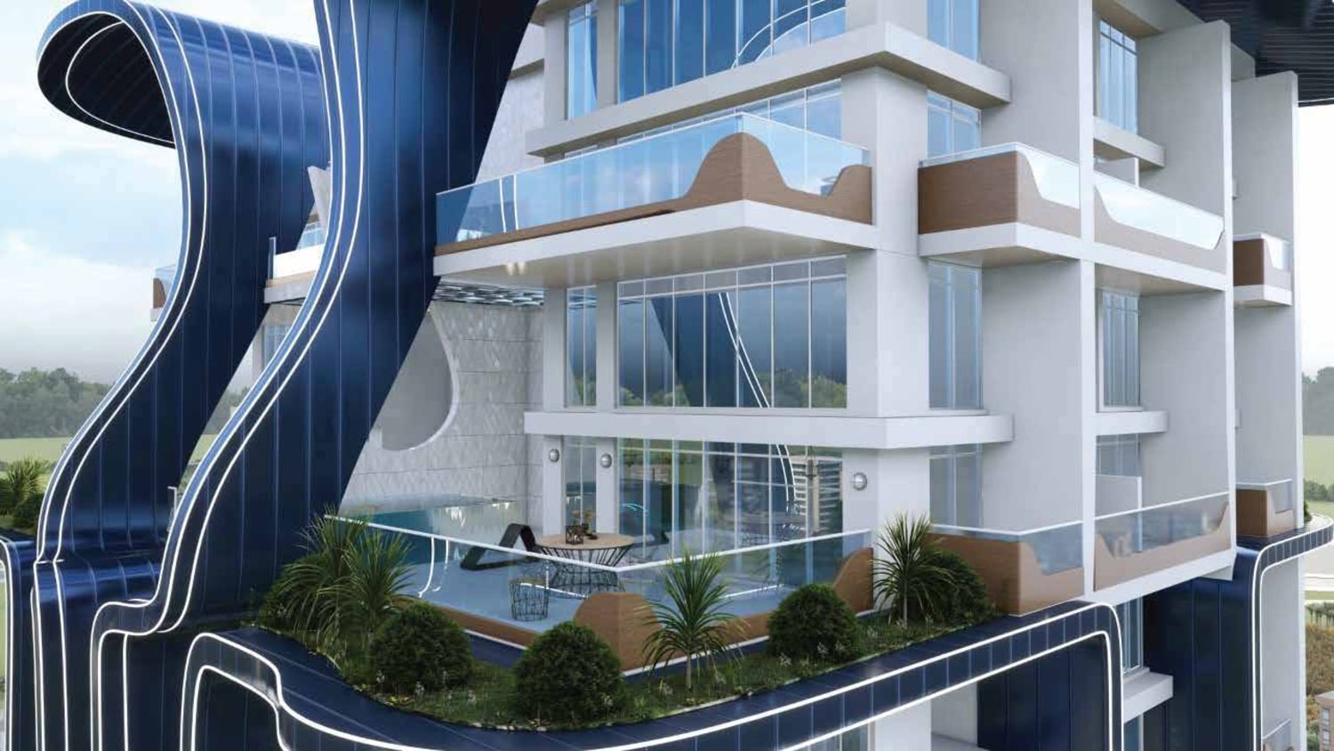 Samana Waves Phase II, image 3 of 21. Render supplied by developer.