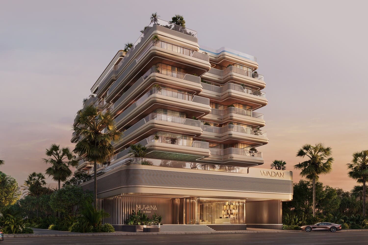 Nuvana By Wadan by Wadan Developments, image 1 of 18. Render supplied by developer.