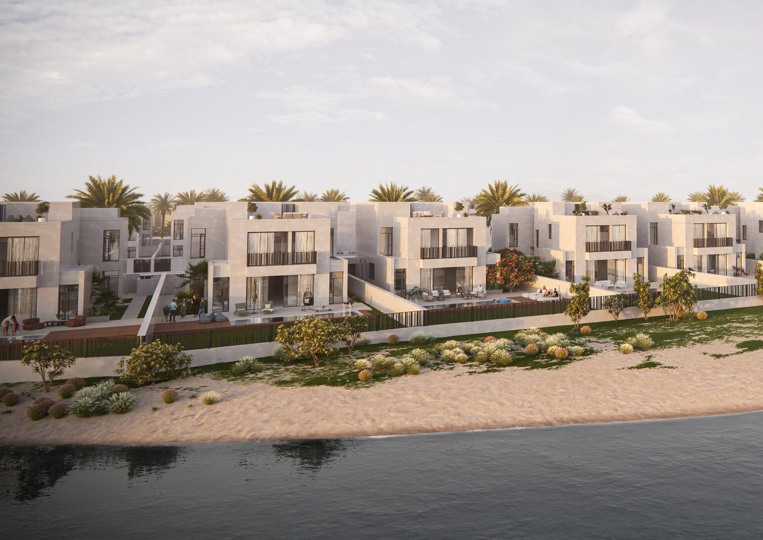 Sunrise Living Villas by H&H Development, image 1 of 5. Render supplied by developer.