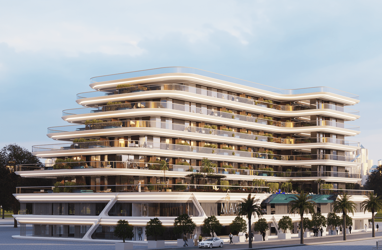Miami by Samana, image 3 of 12. Render supplied by developer.