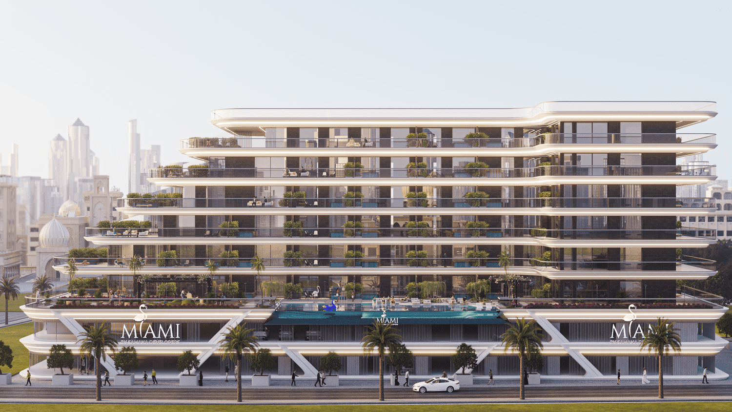 Miami by Samana, image 4 of 12. Render supplied by developer.