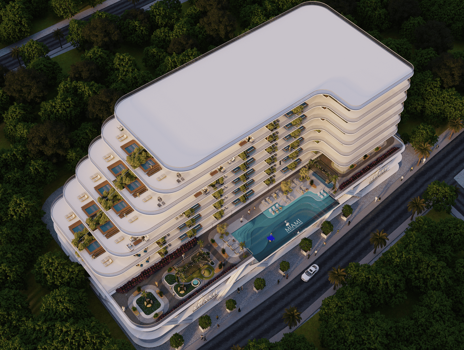 Miami by Samana, image 5 of 12. Render supplied by developer.