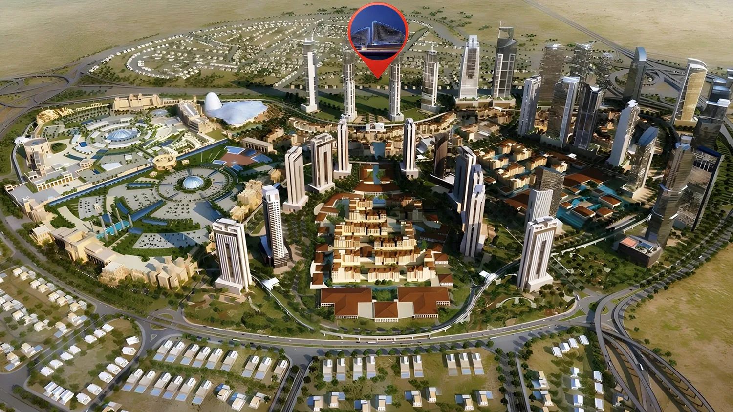 Binghatti Skyflame, image 9 of 11. Render supplied by developer.