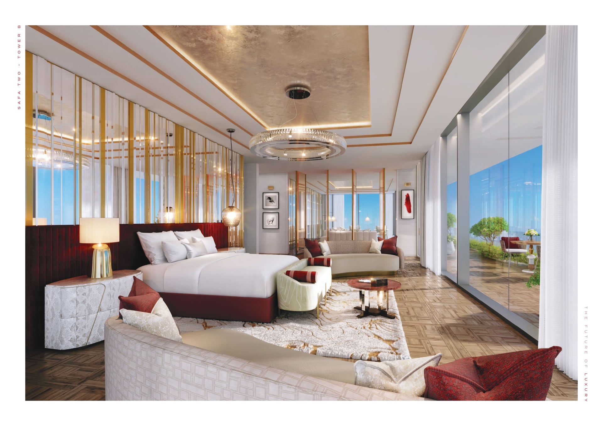 Aykon City 3D (Safa Two de Grisogono) by Damac, image 5 of 9. Render supplied by developer.