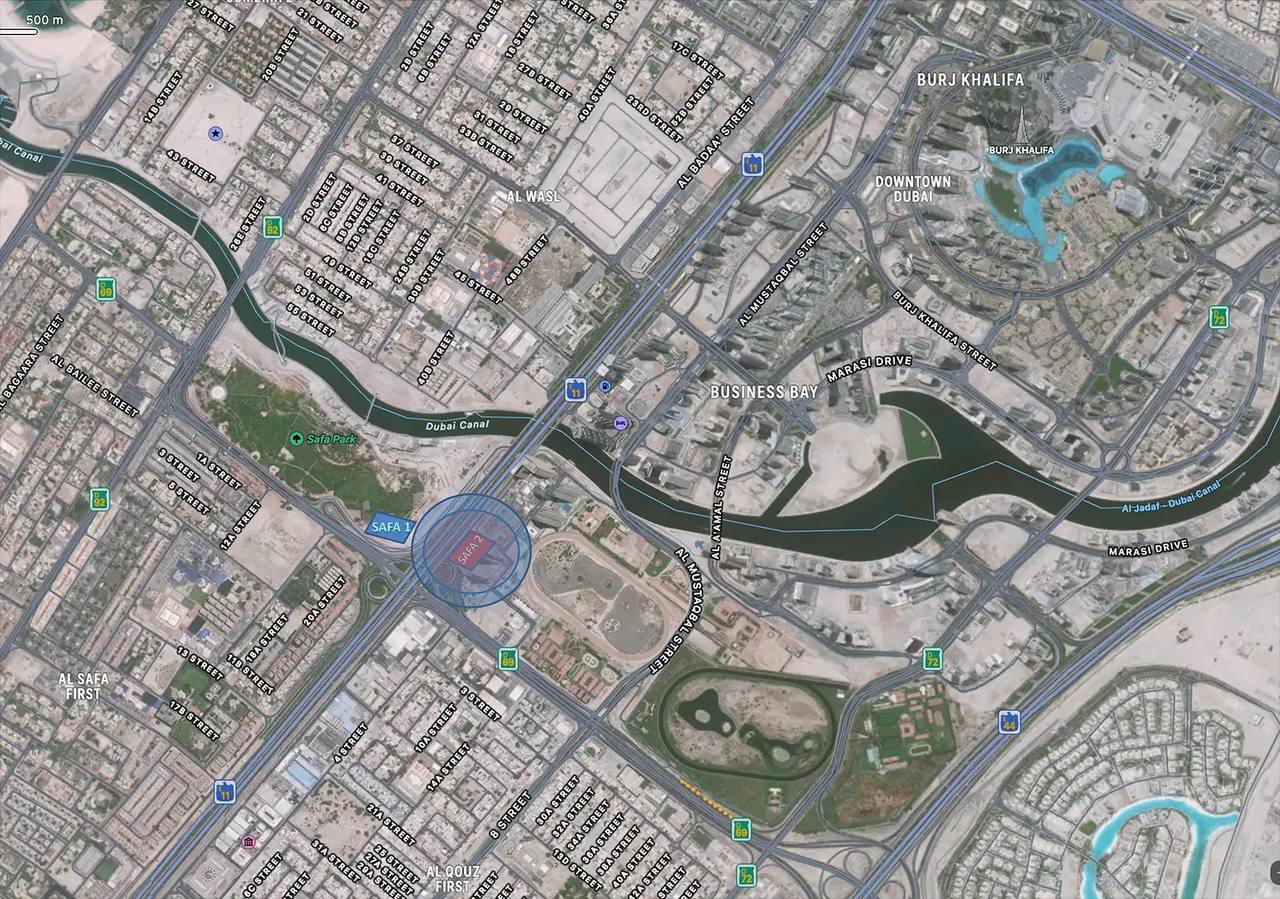 Aykon City 3D (Safa Two de Grisogono) by Damac, image 7 of 9. Render supplied by developer.