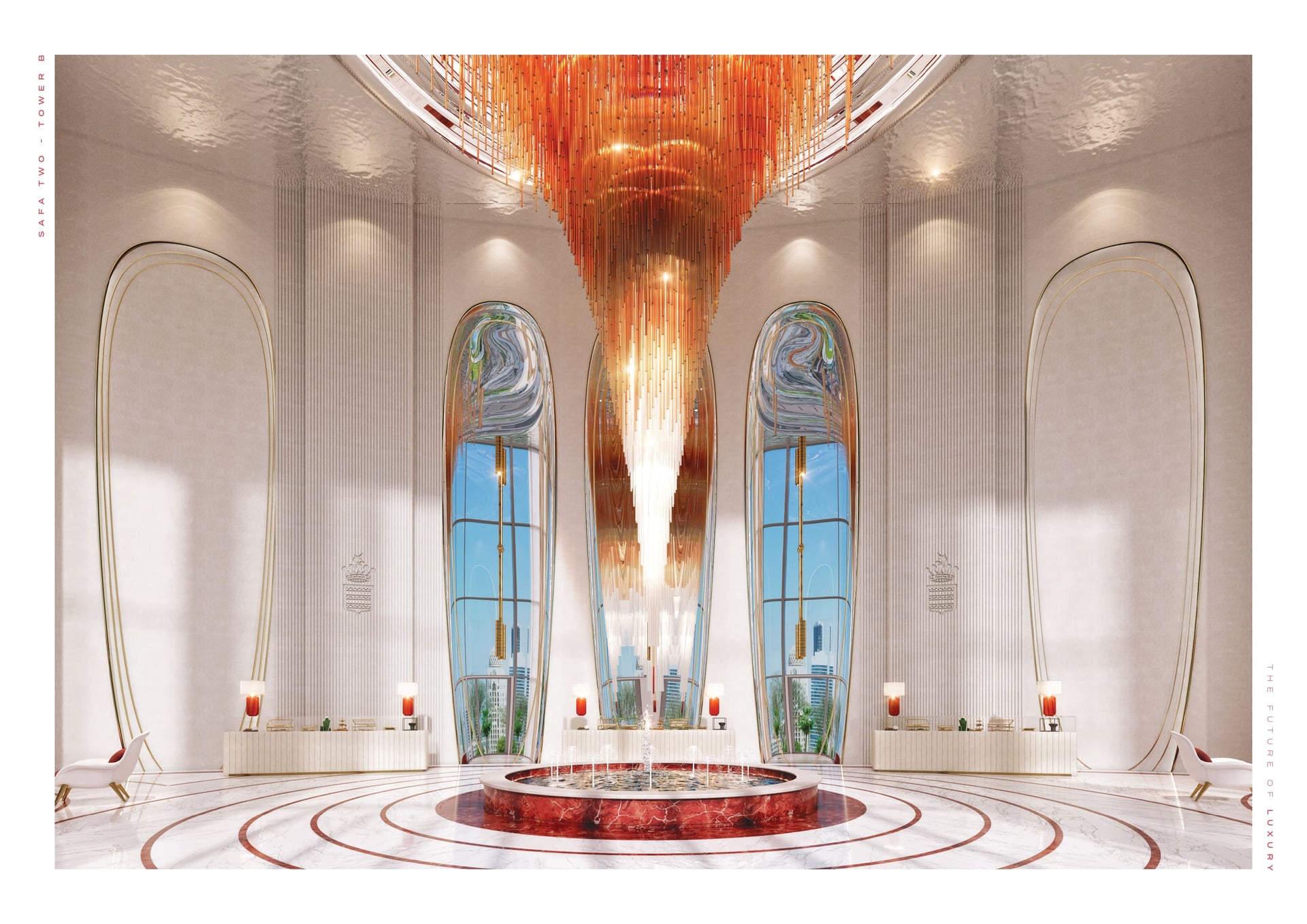 Aykon City 3D (Safa Two de Grisogono) by Damac, image 9 of 9. Render supplied by developer.
