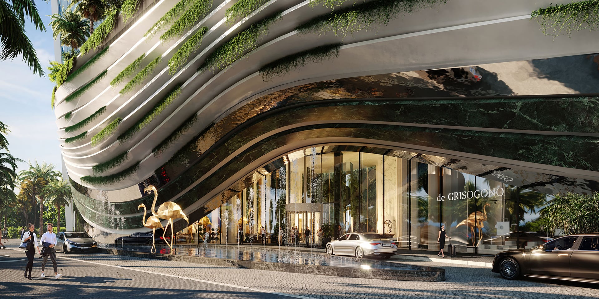 Aykon City 3D (Safa Two de Grisogono) by Damac, image 4 of 9. Render supplied by developer.