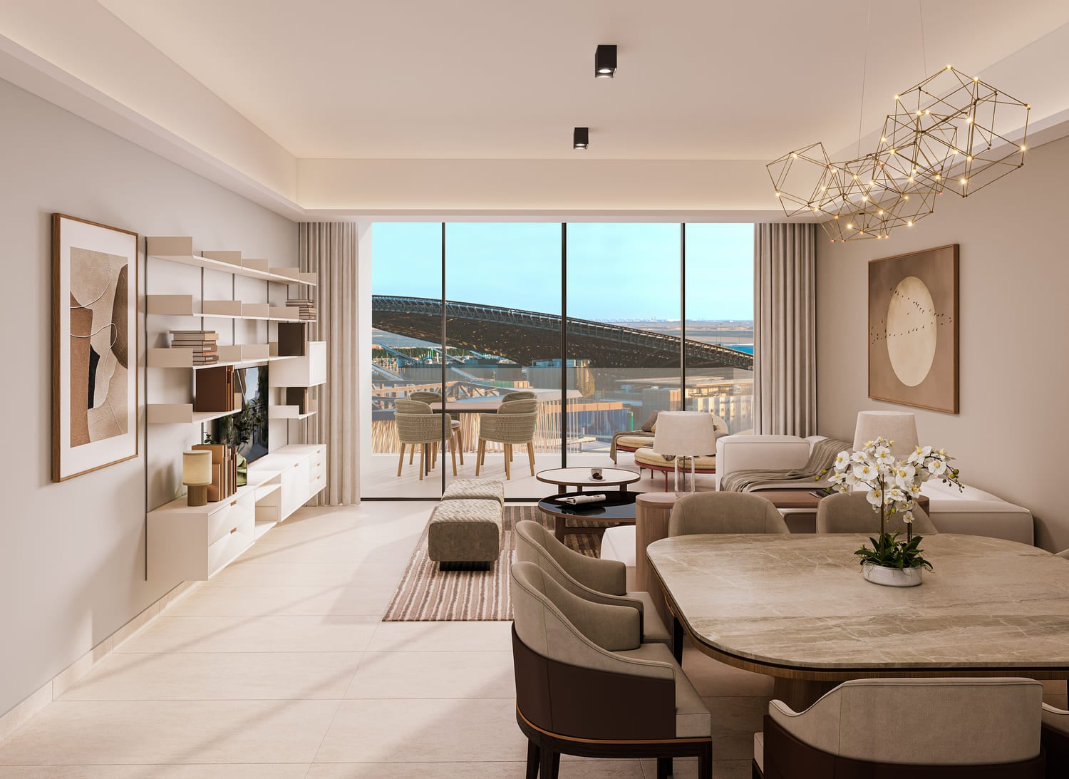 Sidr Residences by Expo City, image 6 of 9. Render supplied by developer.