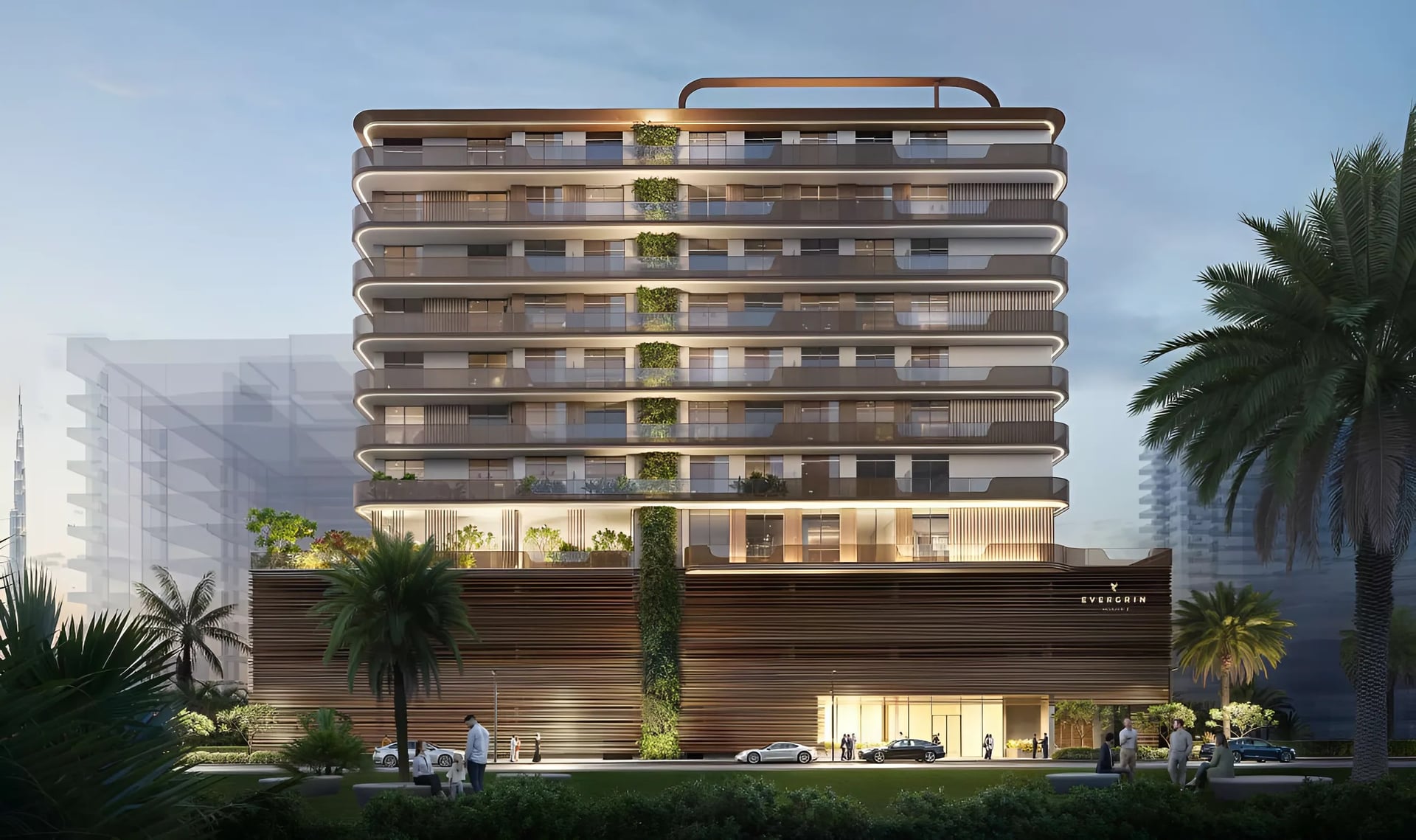 EVERGR1N House 2 by Object One, Al Satwa. Render supplied by developer.