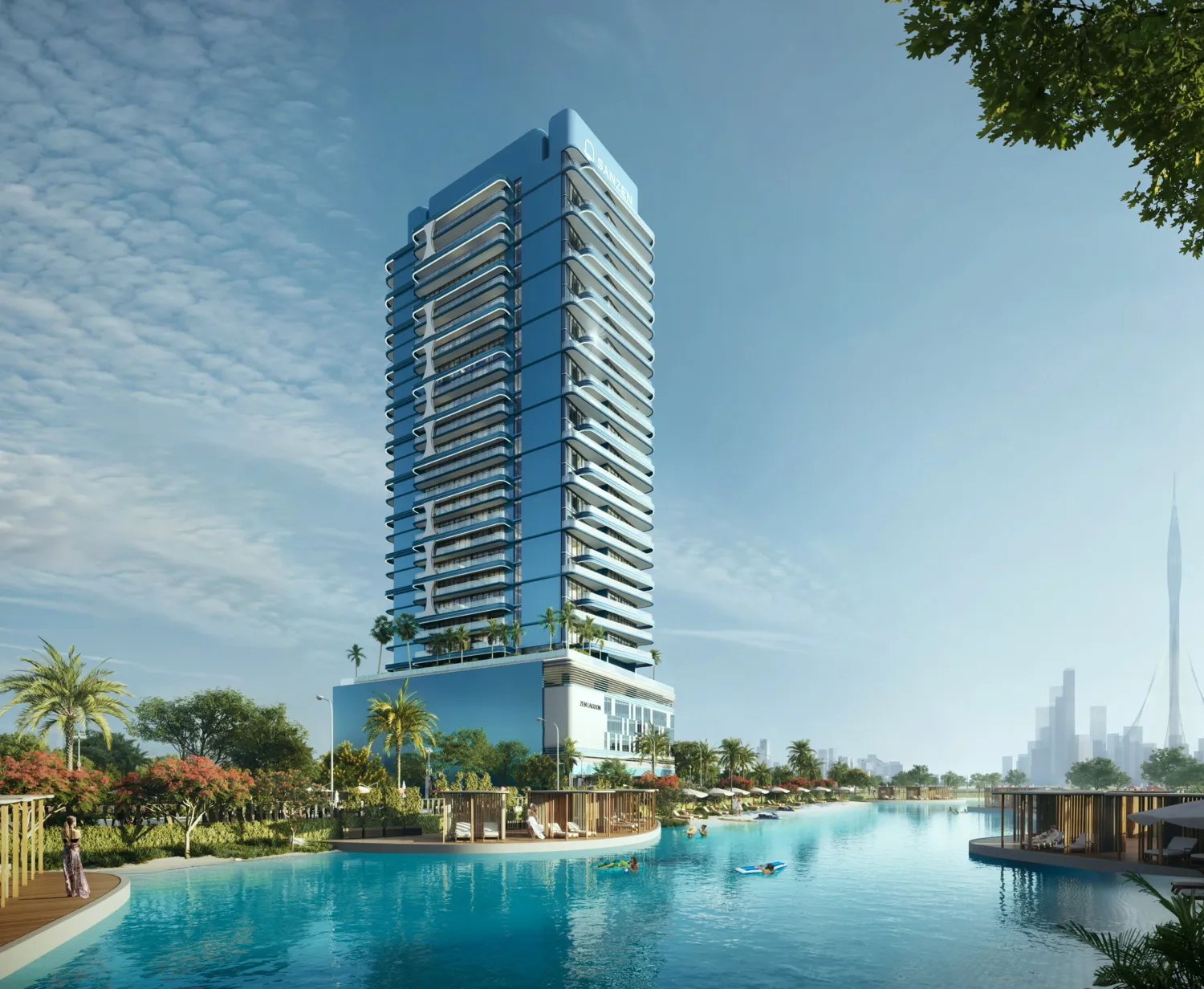 Zen Lagoons by Sanzen, image 2 of 13. Render supplied by developer.