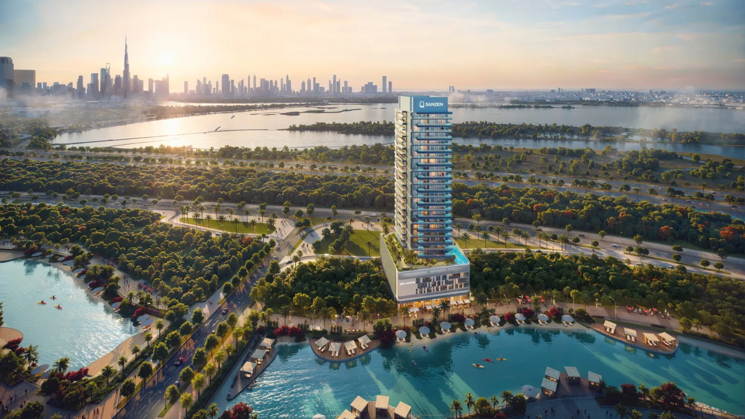 Zen Lagoons by Sanzen, image 3 of 13. Render supplied by developer.