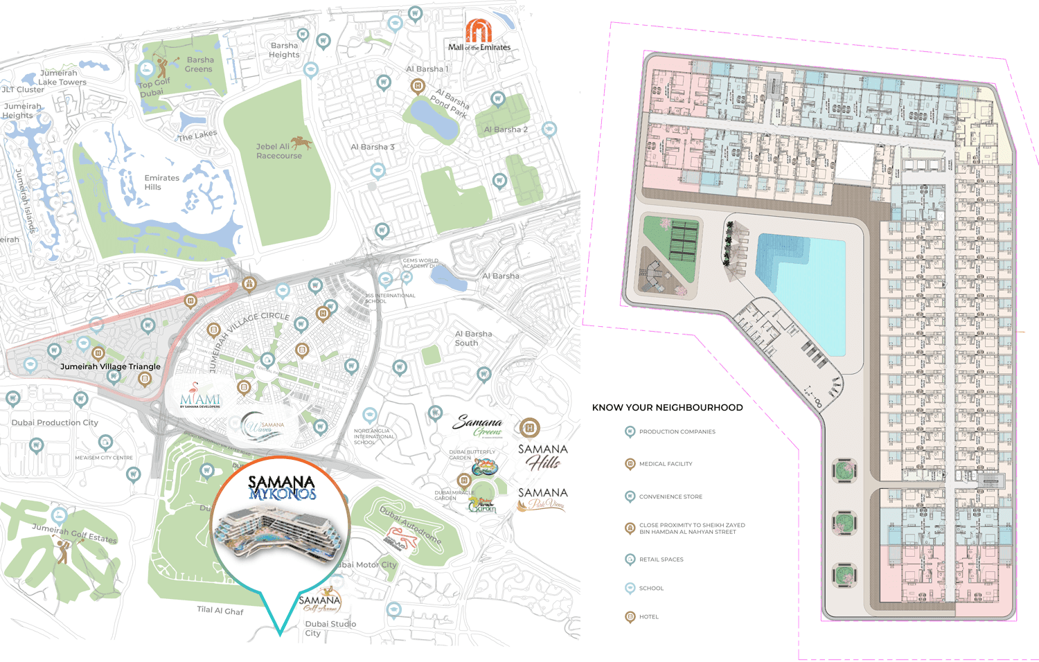 Samana Mykonos, image 5 of 6. Render supplied by developer.