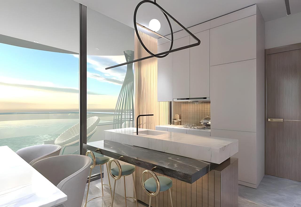 Samana Mykonos, image 4 of 6. Render supplied by developer.