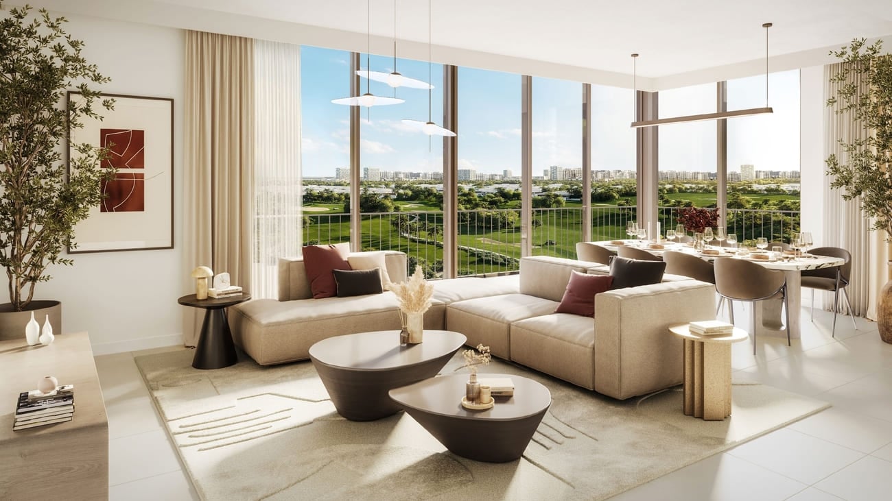 Golf Point by Emaar, image 2 of 5. Render supplied by developer.