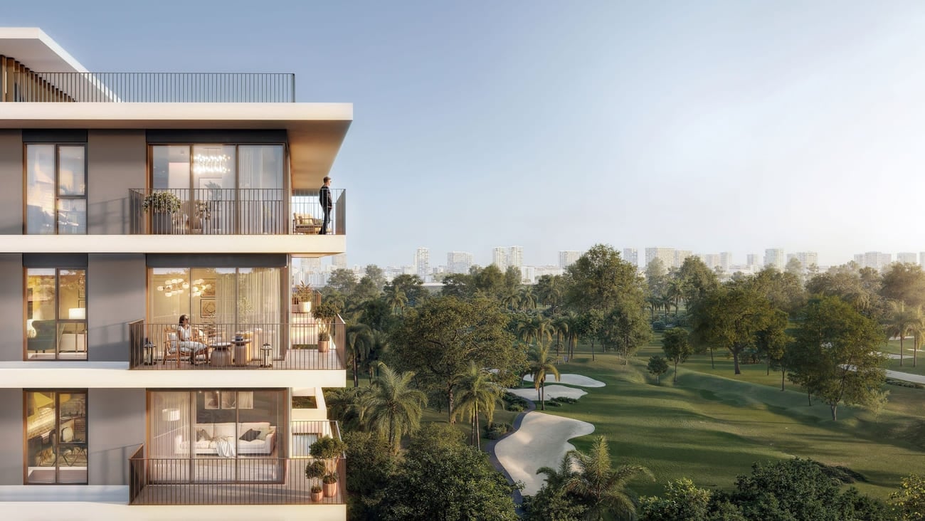Golf Point by Emaar, Emaar South. Render supplied by developer.