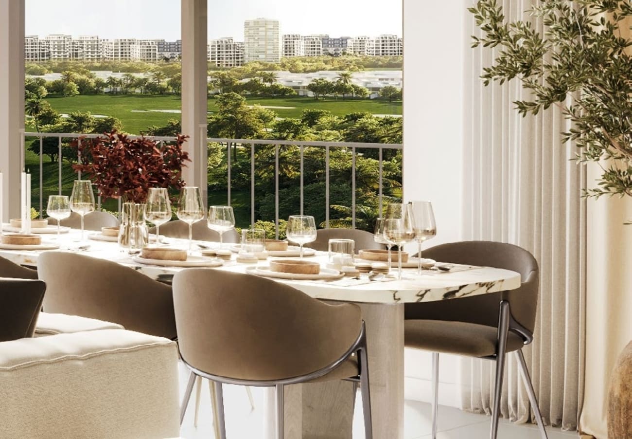 Golf Point by Emaar, image 3 of 5. Render supplied by developer.