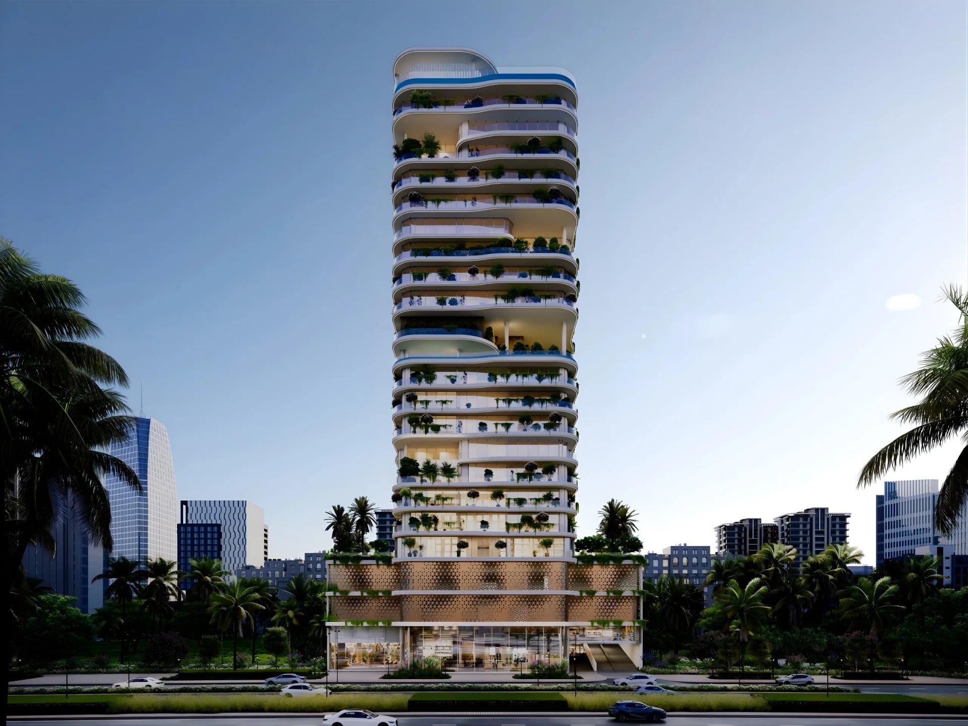 Azure Park Residences, Al Barsha South 3. Render supplied by developer.