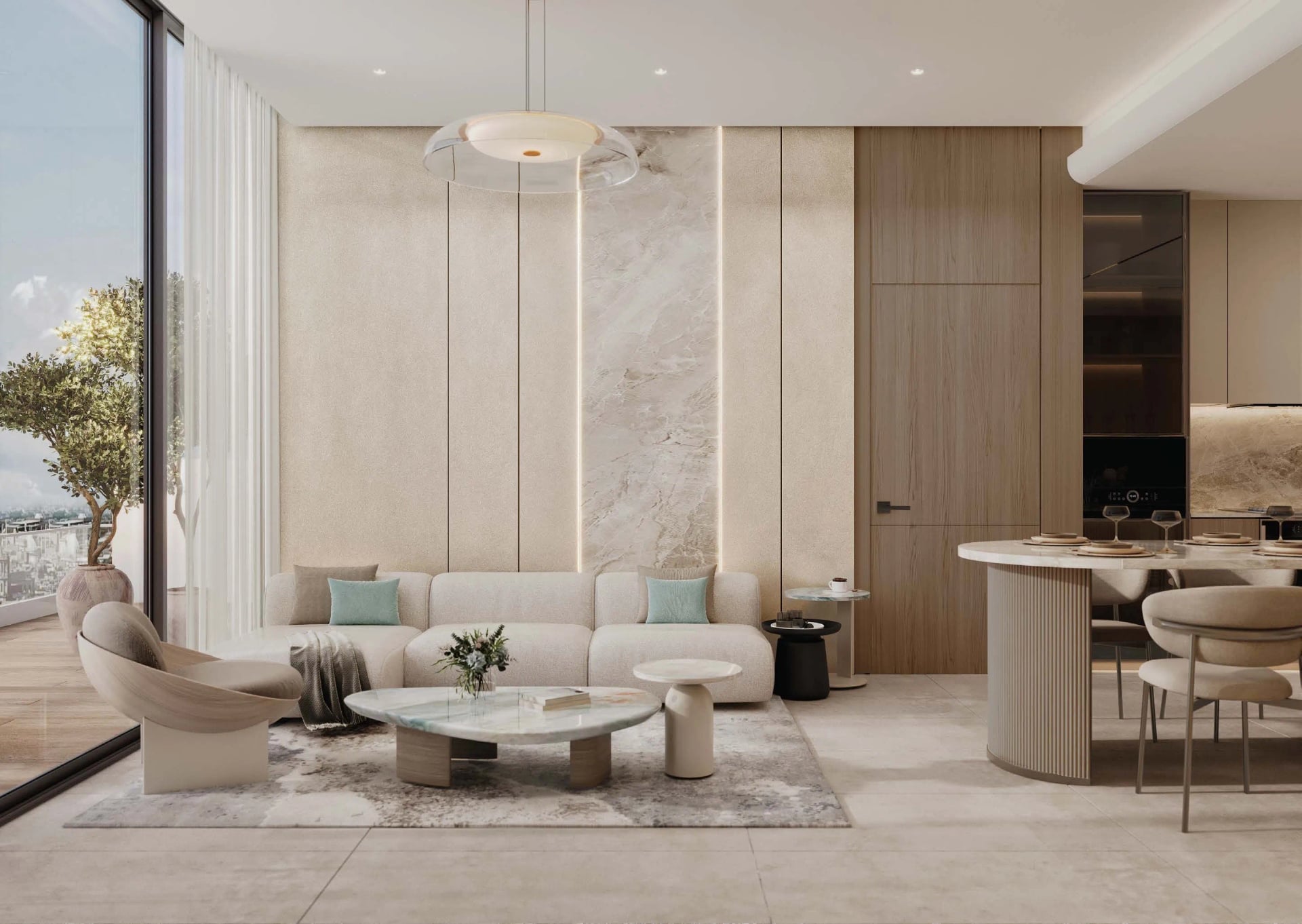 Azure Park Residences, image 4 of 22. Render supplied by developer.