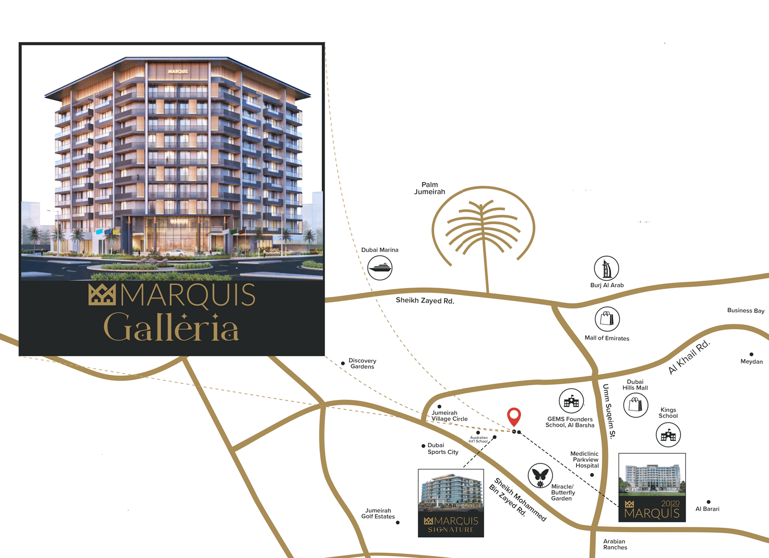Marquis Galleria, image 10 of 12. Render supplied by developer.