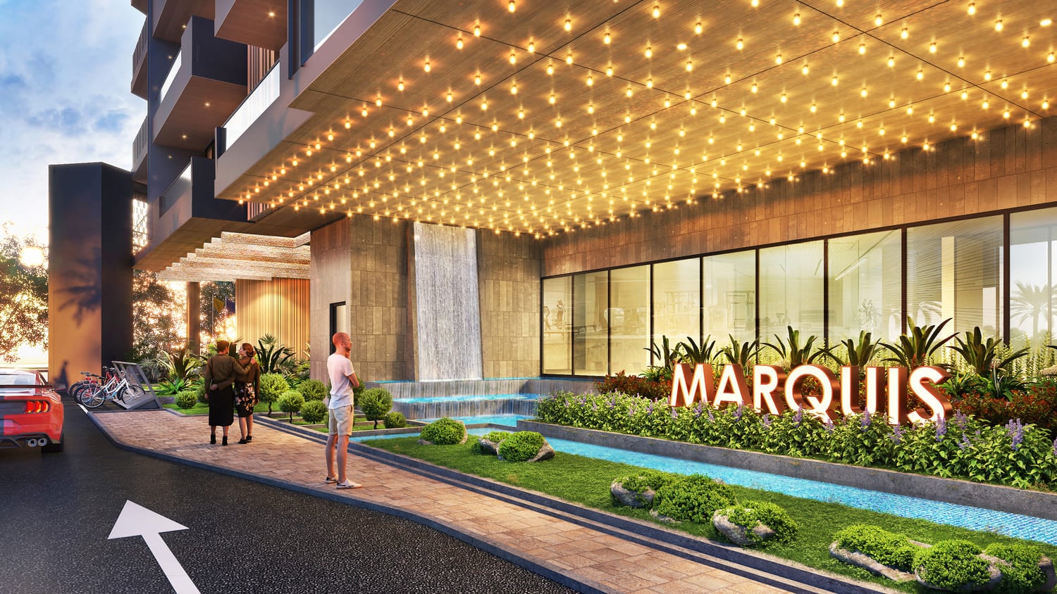 Marquis Galleria, image 3 of 12. Render supplied by developer.