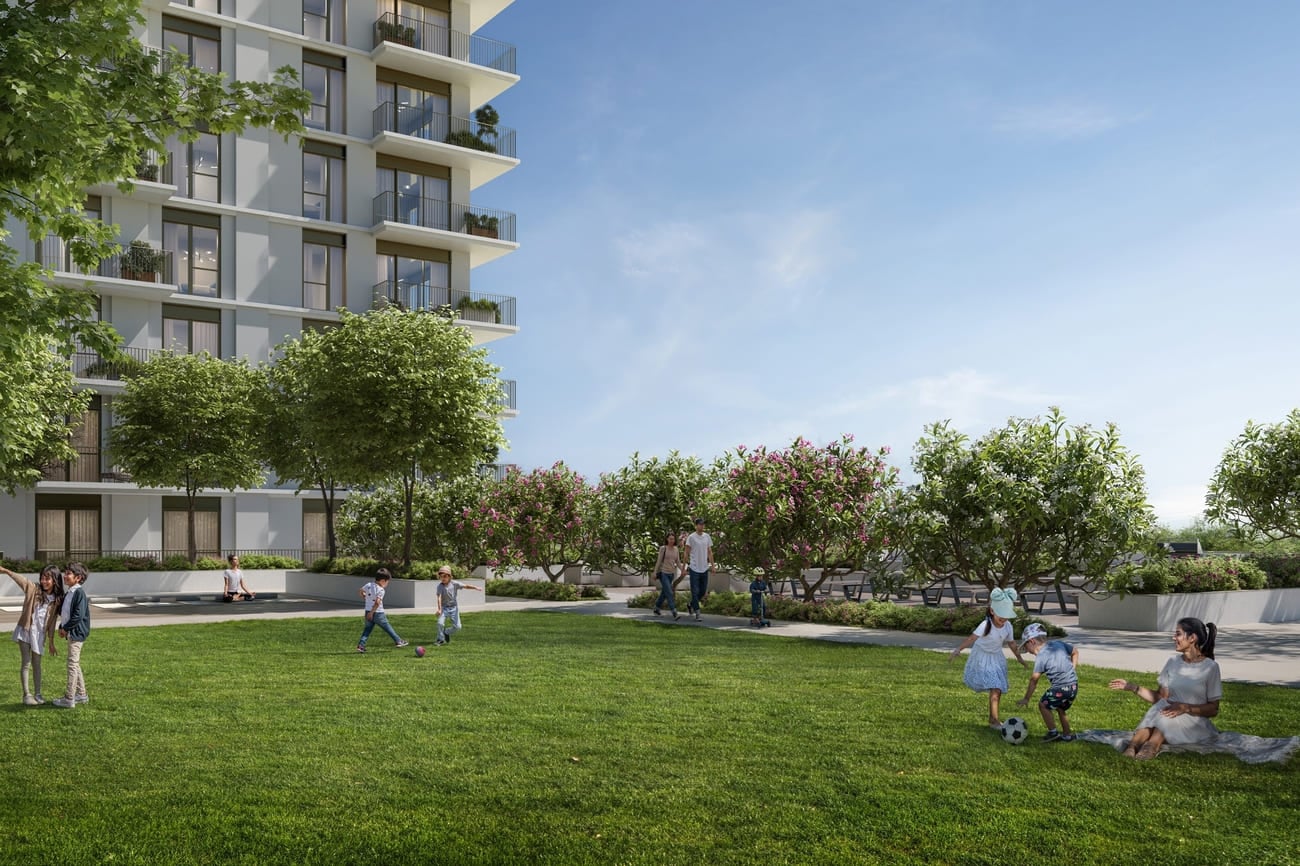 Golf Dale by Emaar, image 1 of 7. Render supplied by developer.