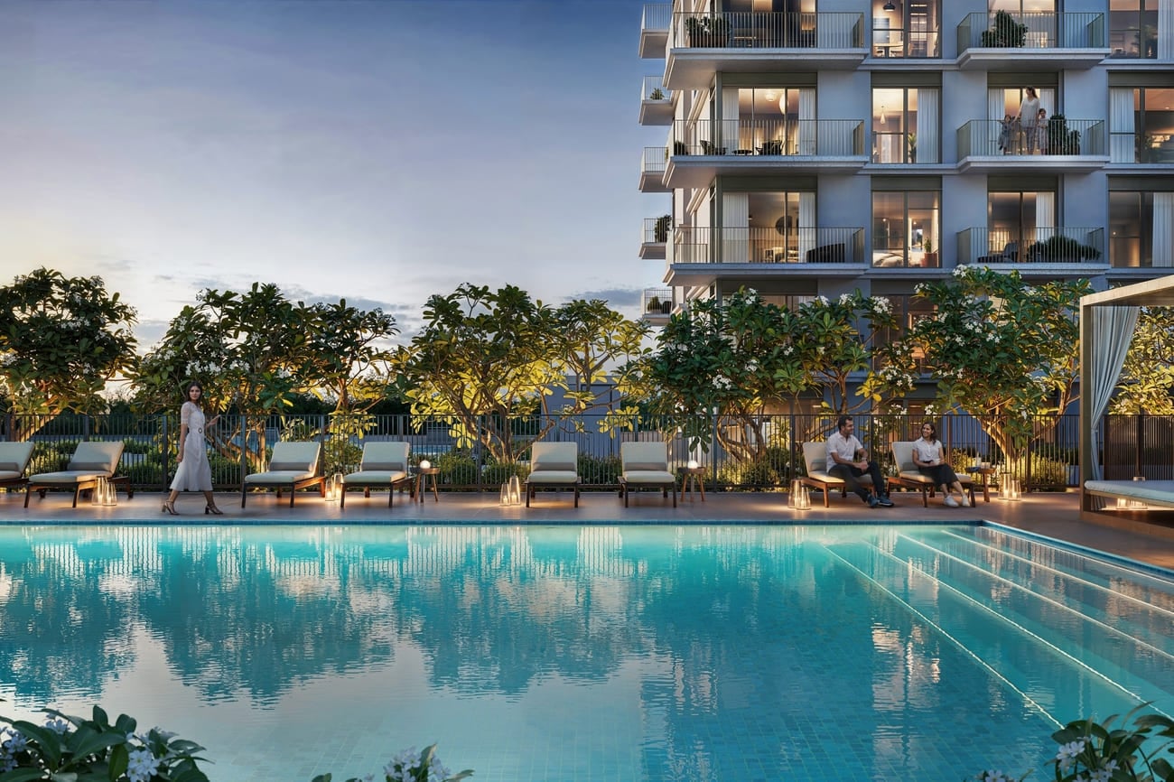 Golf Dale by Emaar, image 2 of 7. Render supplied by developer.