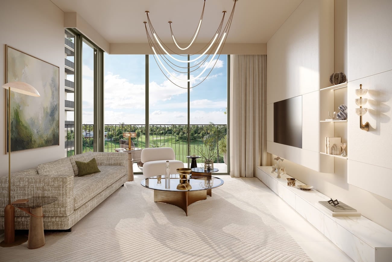 Golf Dale by Emaar, image 6 of 7. Render supplied by developer.