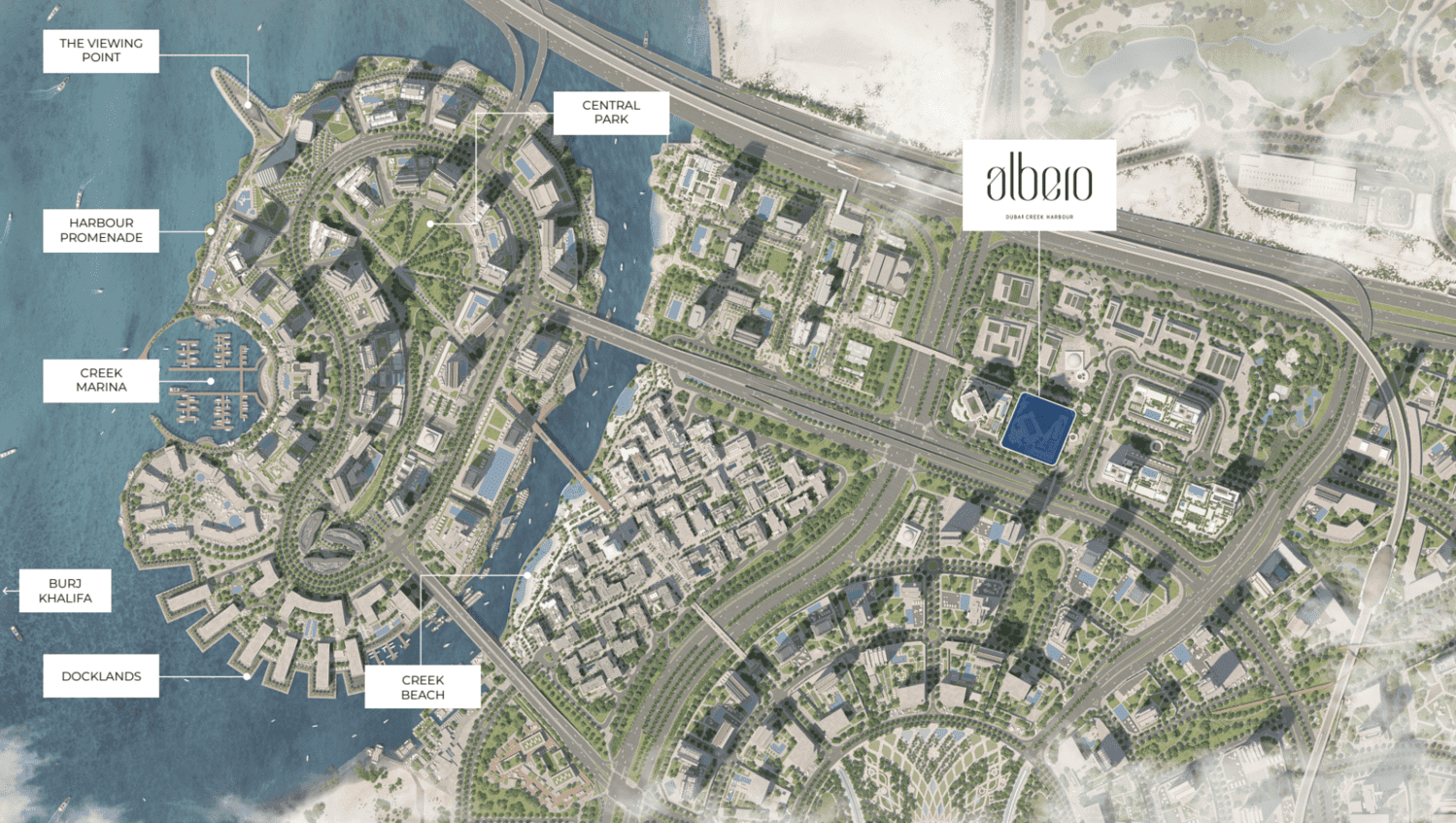 Albero by Emaar, image 7 of 7. Render supplied by developer.