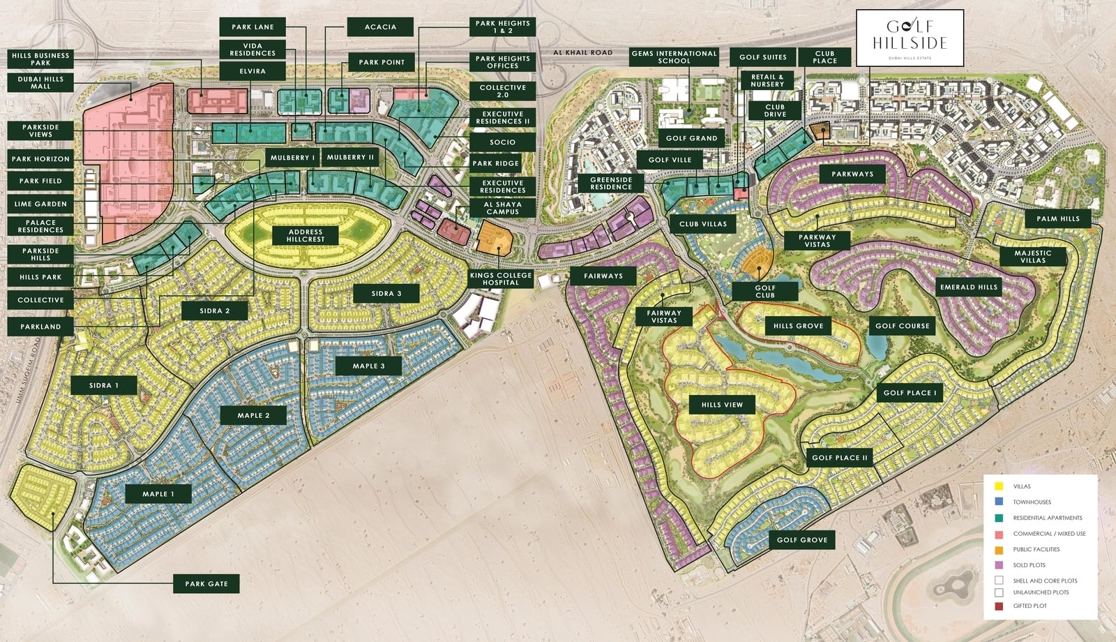 Golf Hillside by Emaar, image 4 of 5. Render supplied by developer.