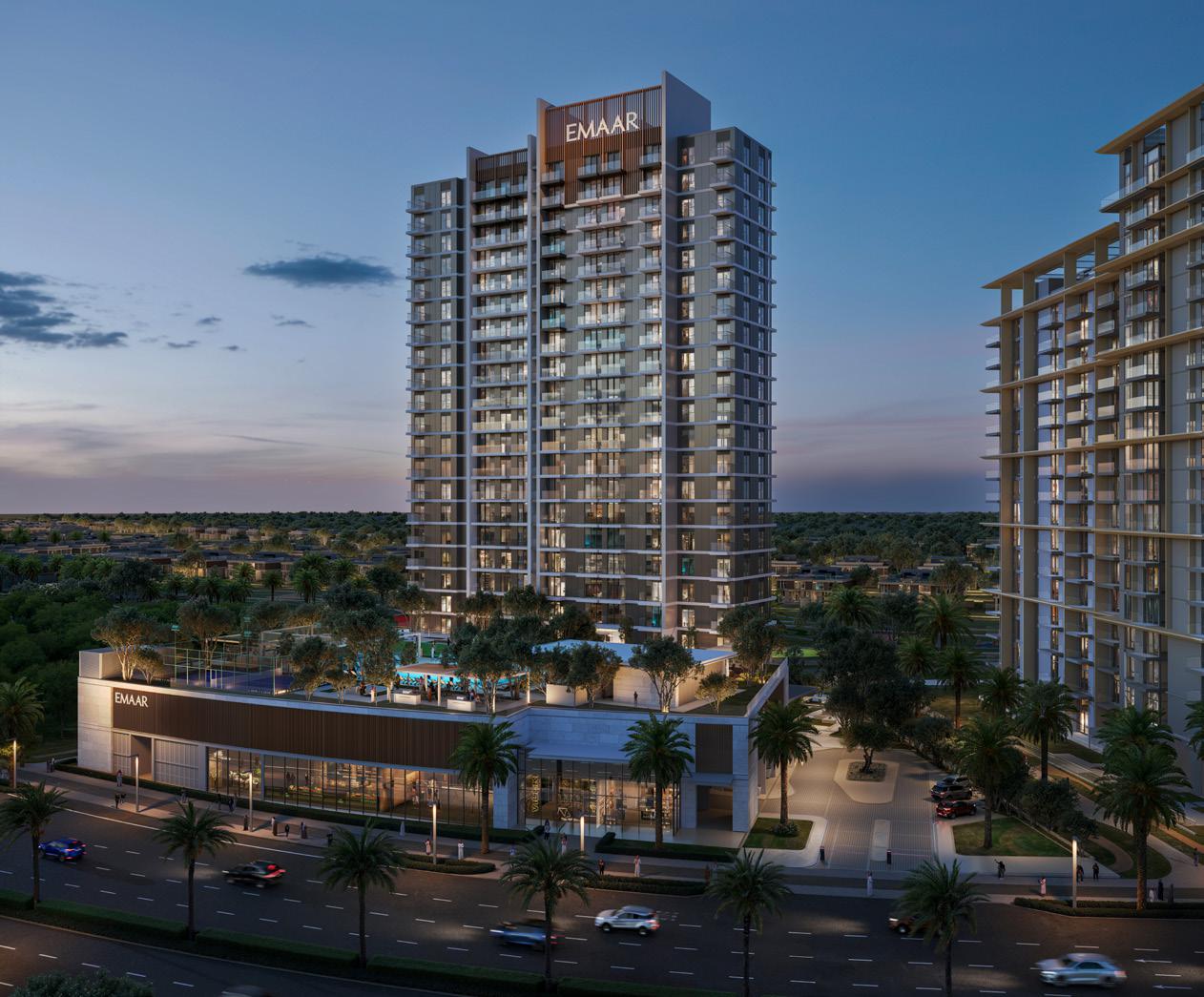 Golf Hillside by Emaar, image 2 of 5. Render supplied by developer.