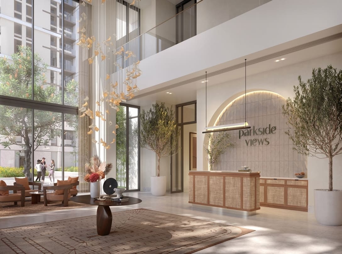 Parkside Views by Emaar, image 7 of 7. Render supplied by developer.