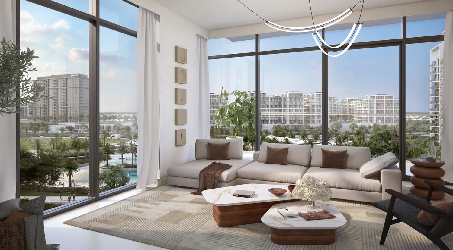 Parkside Views by Emaar, image 5 of 7. Render supplied by developer.