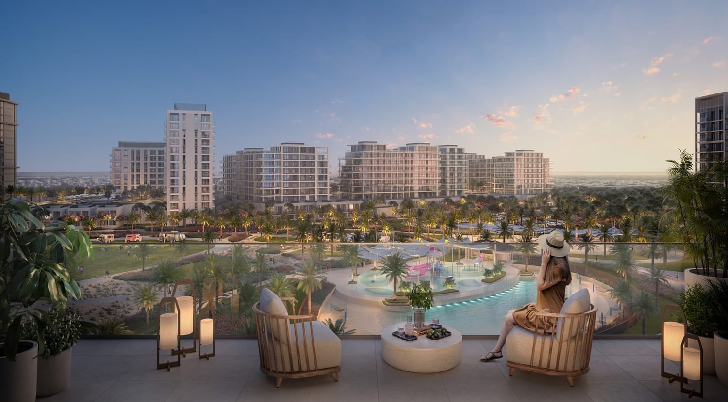Parkside Views by Emaar, image 3 of 7. Render supplied by developer.