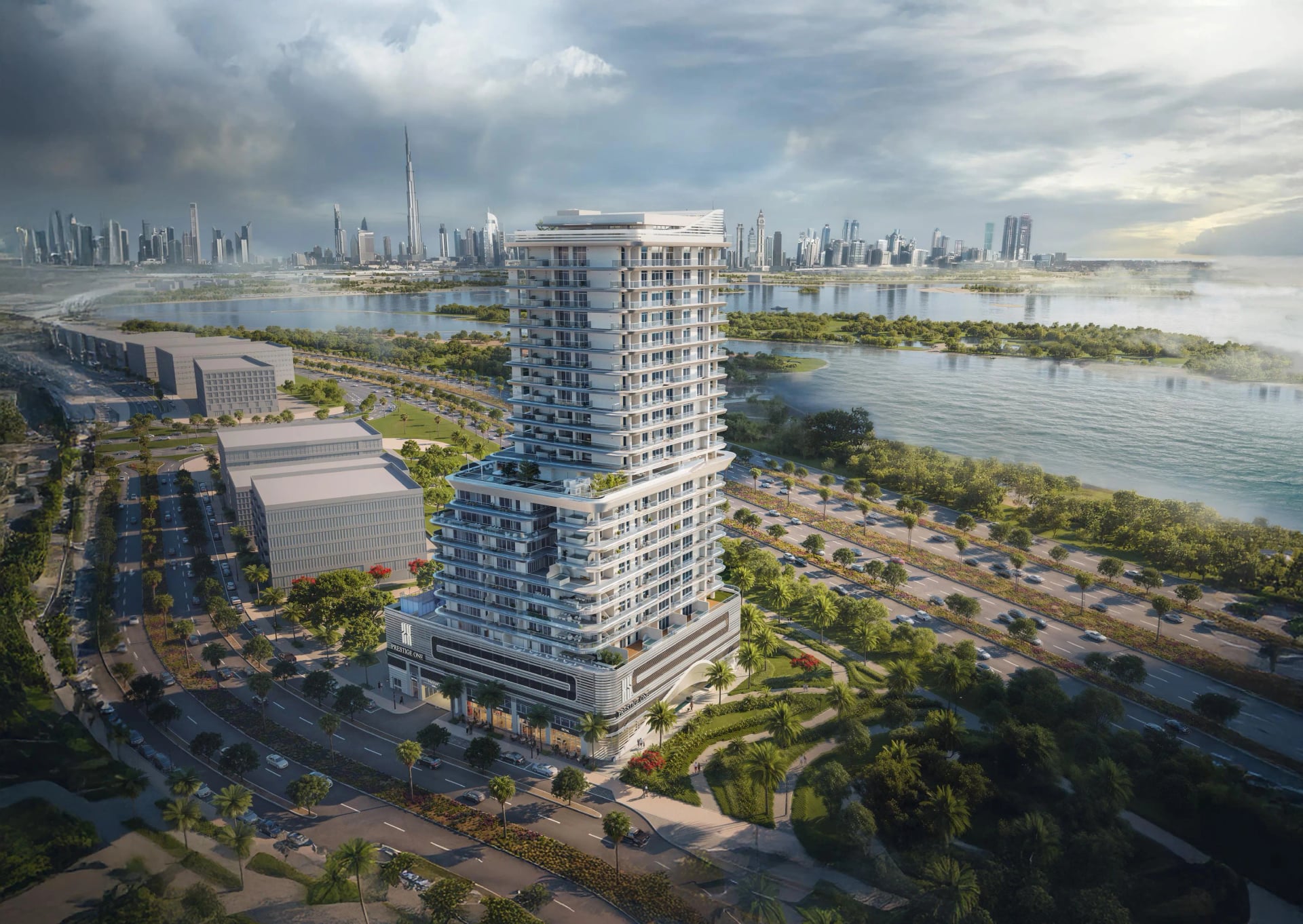 Sanctuary by Prestige One in Ras Al Khor, render supplied by developer