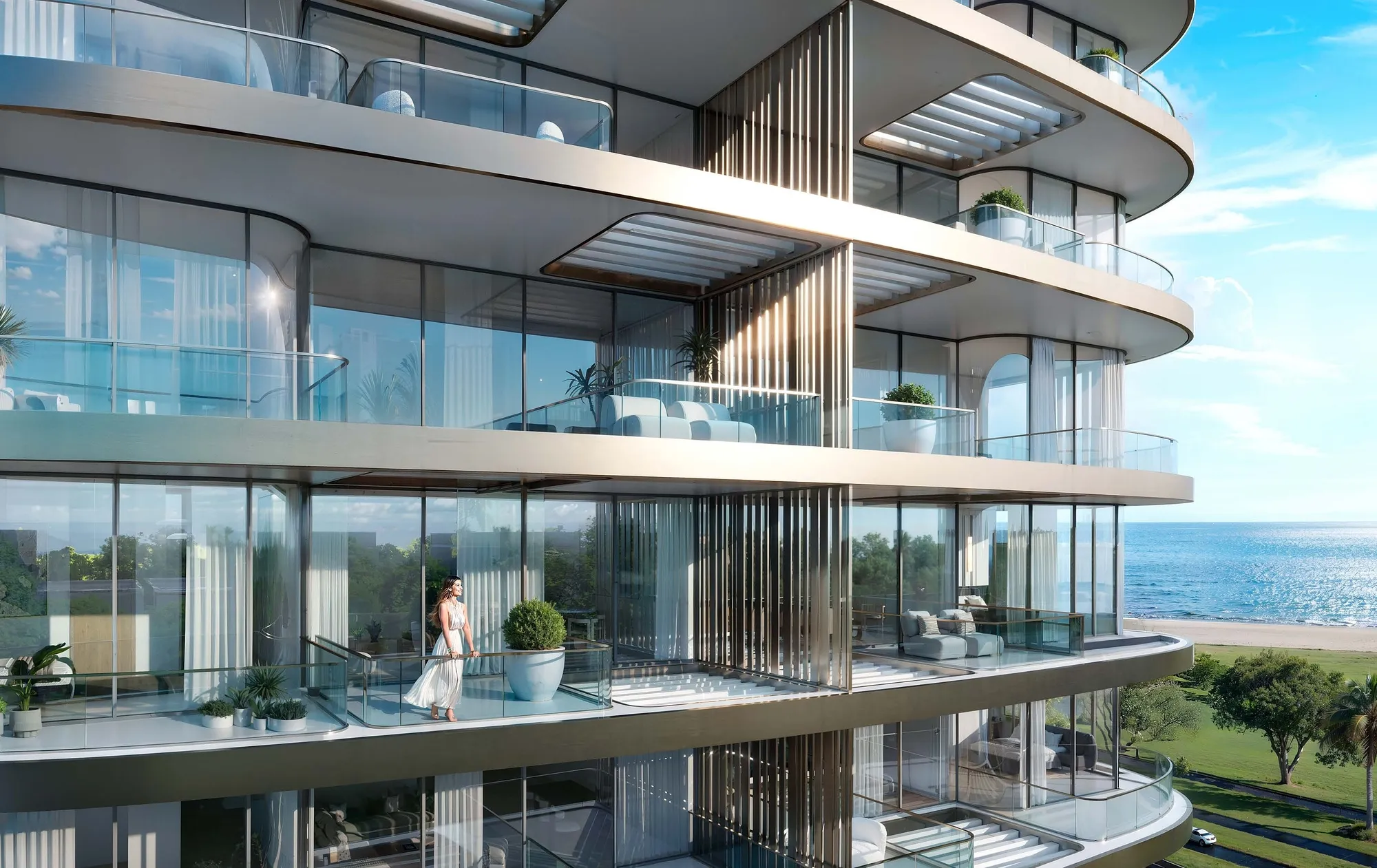 Isla Private Residences by Chaimaa Holding, image 2 of 15. Render supplied by developer.