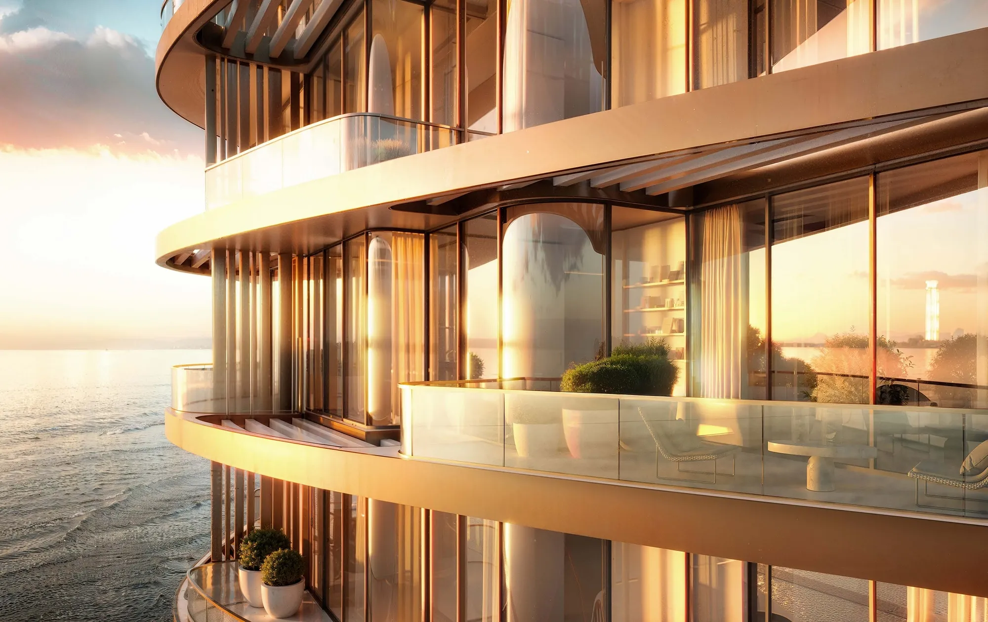 Isla Private Residences by Chaimaa Holding, image 4 of 15. Render supplied by developer.