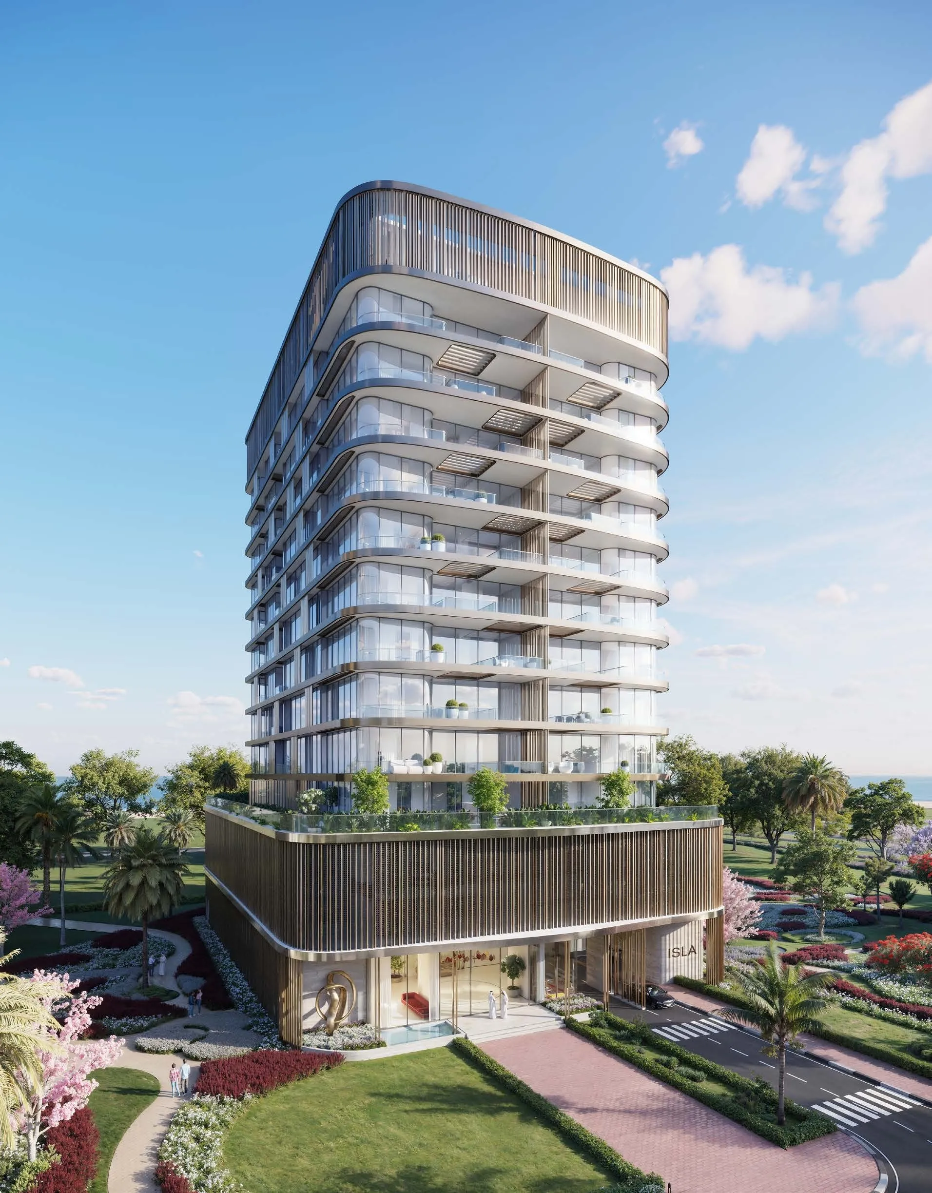 Isla Private Residences by Chaimaa Holding, image 5 of 15. Render supplied by developer.